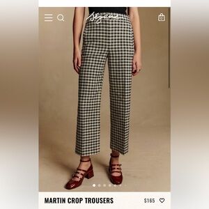 Sezane Martin Crop Trousers